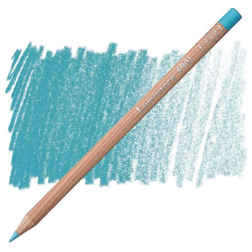 PASTELLO CARAN D'ACHE "LUMINANCE" COL. BLU TURCHESE