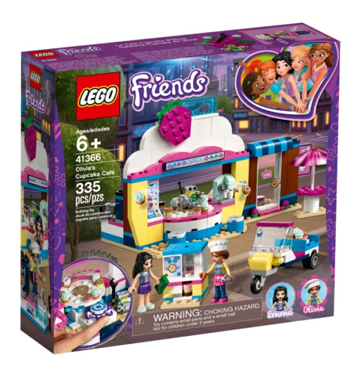 MATTONCINI LEGO® FRIENDS "IL CUPCAKE CAFÉ DI OLIVIA" - 335 PZ (6+)