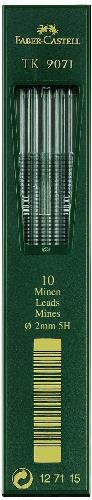 MINE FABER CASTELL TK 9071/5H mm. 2,0 (10 PZ)