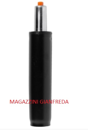 PISTONE A GAS NERO CM 23 - ALZATA CM 12,5 PER POLTRONE OPERATIVE