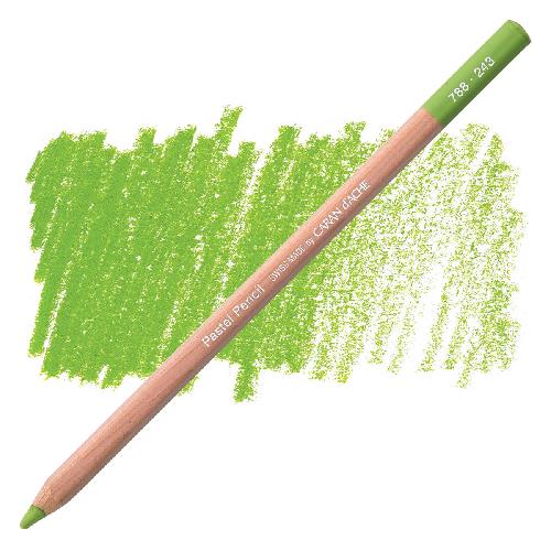 PASTELLO CARAN D'ACHE EFFETTO GESSO "PASTEL PENCIL" COL. OLIVA CHIARO 20%