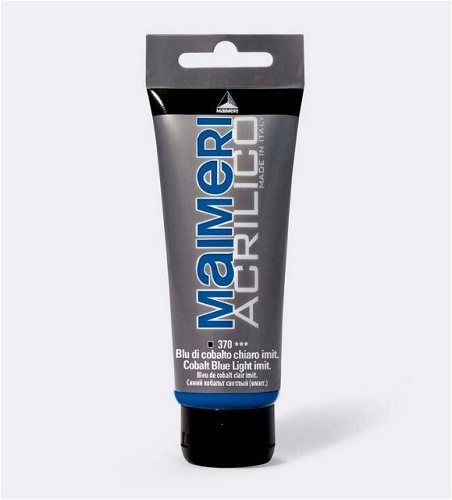 MAIMERI ACRILICO TUBETTO 75 ml. BLU DI COBALTO CHIARO M0916370