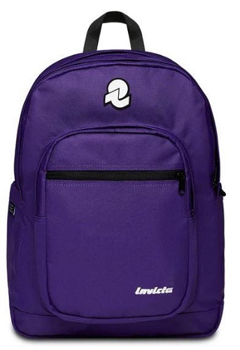 QQB ZAINO JELEK PLAIN INVICTA ROYAL PURPLE