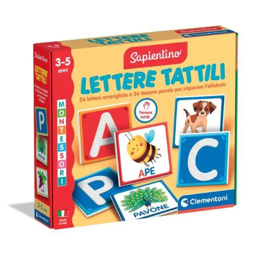 MONTESSORI LETTERE TATTILI