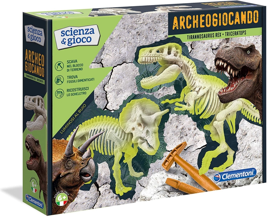 ARCHEOGIOCANDO TREX & TRICERATOPO