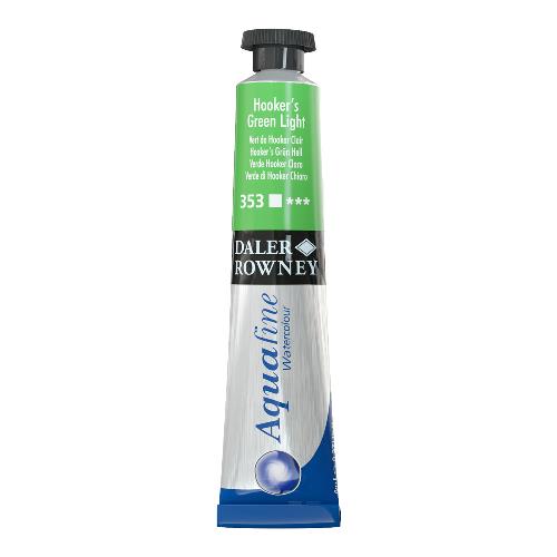 ACQUERELLO AQUAFINE DALER ROWNEY IN TUBETTO 8ML VERDE DI HOOKER CHIARO