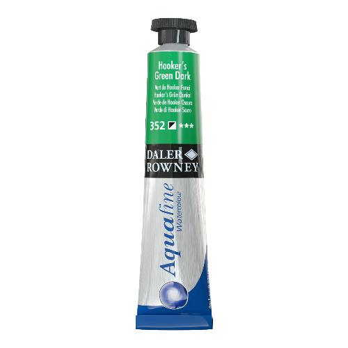 ACQUERELLO AQUAFINE DALER ROWNEY IN TUBETTO 8ML VERDE DI HOOKER SCURO