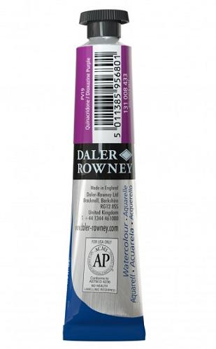 ACQUERELLO AQUAFINE DALER ROWNEY IN TUBETTO 8ML LACCA PORPORA