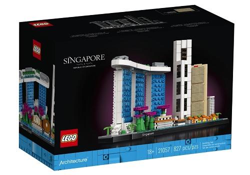 MATTONCINI LEGO® ARCHITECTURE - "SINGAPUR SKYLINE" - 827 PZ (18+)