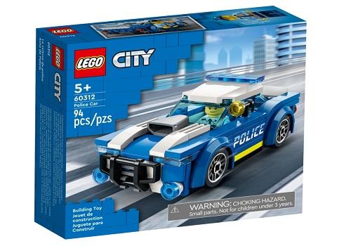 MATTONCNI LEGO® CITY - "AUTO DELLA POLIZIA" - 94 PZ (5+)