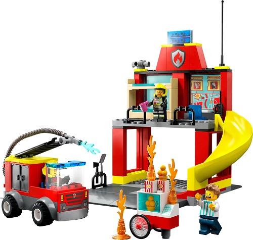 Mattoncini LEGO CITY Caserma Pompieri 7208 a € 90 - Tutto per i