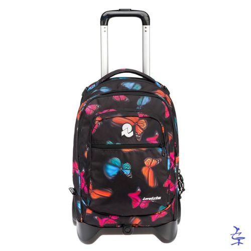 ZAINO TROLLEY PLUG FANTASY INVICTA BLURRY BUTTERFLY