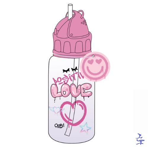 BORRACCIA 414 ML LOVE TRICOASTAL BTS KIDS