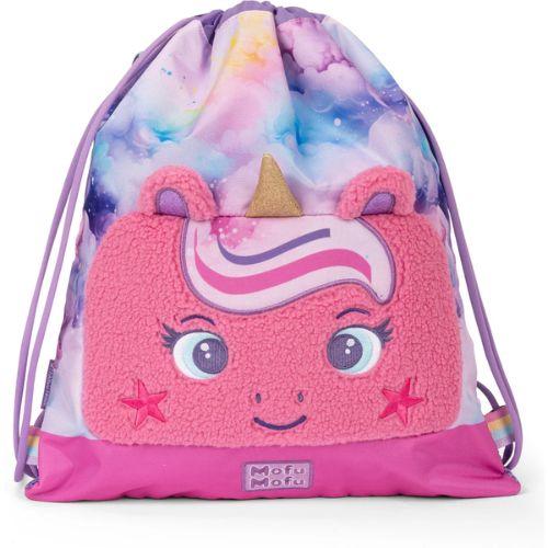 ZAINO COULISSE CON TASCA UNICORN MOFUMOFU