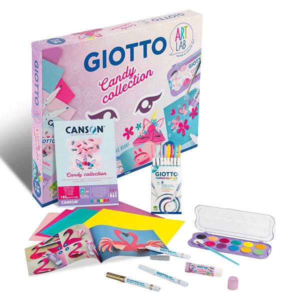 GIOTTO ART LAB CANDY COLLECTION SET CREATIVO