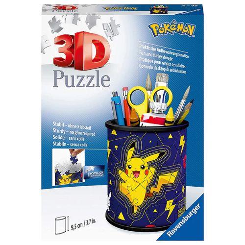 PUZZLE 3D PORTAPENNE POKEMON 54 PZ