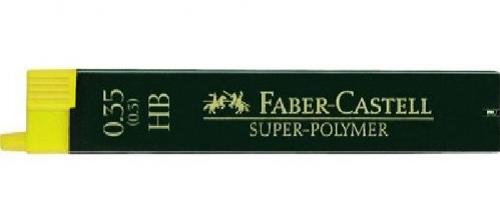 MICROMINE FABER CASTELL SUPER-POLYMER Ø 0,35 MM - HB (12 PZ)