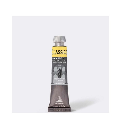 MAIMERI COLORE A OLIO "CLASSICO" IN TUBETTO 20 ml. GIALLO DI NAPOLI CHIARO M0302105