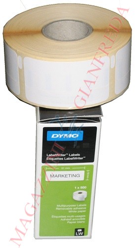 S0722550 - 11355 Etichette Dymo LW Multiuso In Carta Bianca Mm. 19