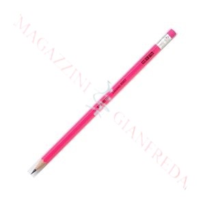 MATITA HB-2 SWANO FLUO ROSA CON GOMMA